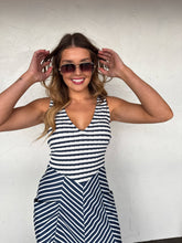 Load image into Gallery viewer, LUCIANA STRIPE DRESS