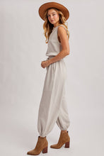 Load image into Gallery viewer, Donovan Drawstring Active Jumpsuit