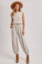 Load image into Gallery viewer, Donovan Drawstring Active Jumpsuit
