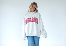 Load image into Gallery viewer, Ginghan Nebraska Mock Neck Pullover