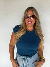 Load image into Gallery viewer, SPRING HARLEY CAP SLEEVE BASIC TOP