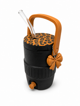 Load image into Gallery viewer, Leopard Print 12 oz Can Cooler Coozie