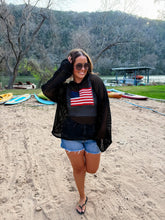 Load image into Gallery viewer, FREEDOM FLAG PATCH PULLOVER