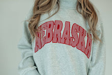 Load image into Gallery viewer, Ginghan Nebraska Mock Neck Pullover
