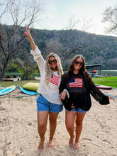 Load image into Gallery viewer, FREEDOM FLAG PATCH PULLOVER