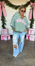 Load image into Gallery viewer, PREORDER- JOLLY & MERRY OVERSIZED PULLOVER