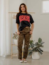 Load image into Gallery viewer, Nebraska Huskers Mono Puff Ink Smoke Tee