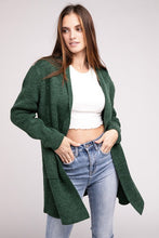 Load image into Gallery viewer, ZENANA Hooded Open Front Sweater Cardigan
