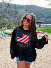 Load image into Gallery viewer, FREEDOM FLAG PATCH PULLOVER
