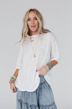 Load image into Gallery viewer, Farrah Slub Tee Shirt
