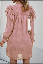 Load image into Gallery viewer, Miss Sparkling |Swiss Dot Mesh Dress
