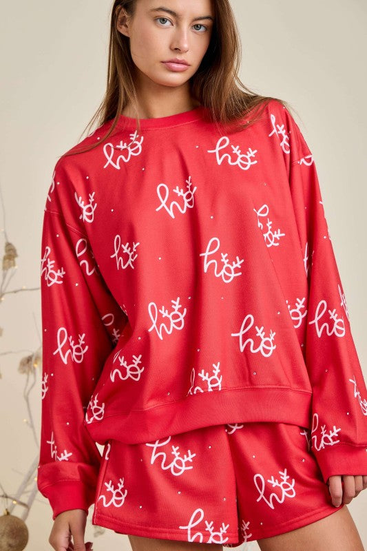 Ho Ho Ho Pajama Set