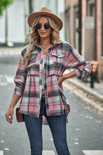Load image into Gallery viewer, Miss Sparkling | Plaid Long Sleeve Shirt
