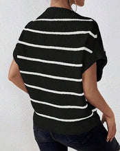 Load image into Gallery viewer, Miss Sparkling |Striped Sleeveless Sweater
