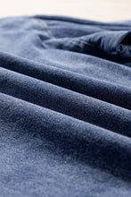Load image into Gallery viewer, Cotton Denim Frilled Boho Pocket Top
