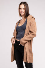 Load image into Gallery viewer, ZENANA Hooded Open Front Sweater Cardigan
