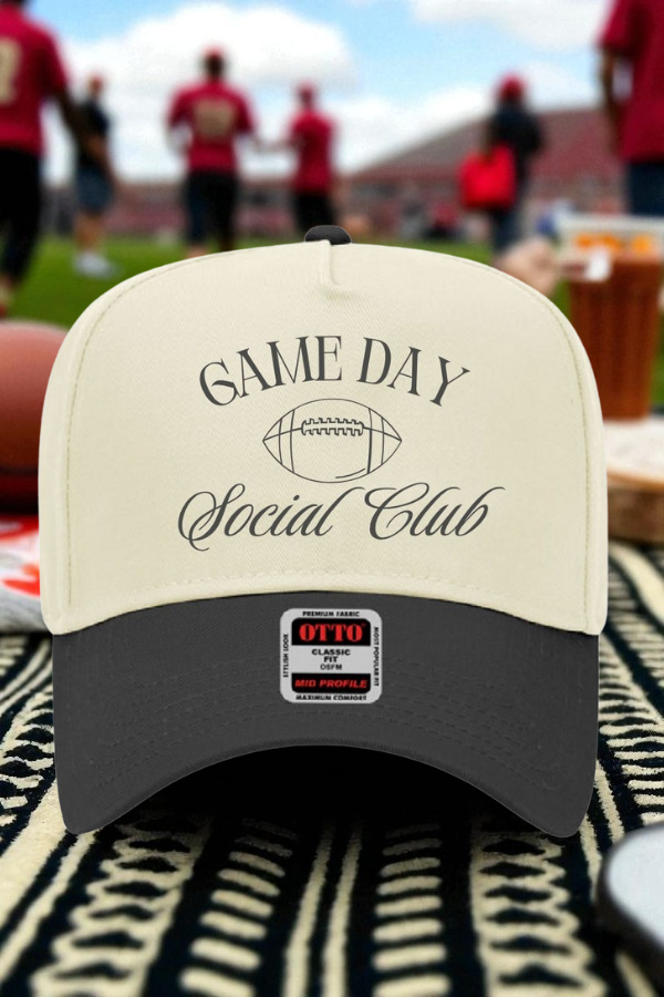 ETA 8/15 - Game Day Social Club Embroidered Hat
