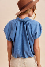 Load image into Gallery viewer, Dally Denim Top

