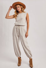Load image into Gallery viewer, Donovan Drawstring Active Jumpsuit

