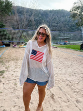 Load image into Gallery viewer, FREEDOM FLAG PATCH PULLOVER
