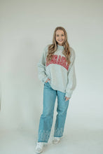 Load image into Gallery viewer, Ginghan Nebraska Mock Neck Pullover
