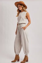 Load image into Gallery viewer, Donovan Drawstring Active Jumpsuit
