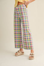 Load image into Gallery viewer, Jackie Plaid Anklet Pants
