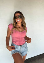 Load image into Gallery viewer, Out and About Cap Sleeve Top
