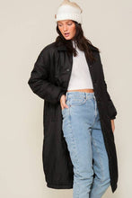 Load image into Gallery viewer, Bree Puffer Bomber Long Jacket
