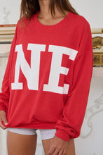 Load image into Gallery viewer, NE Comfy Oversize Graphic Sweatshirt
