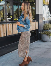 Load image into Gallery viewer, Piper Leopard Skirt
