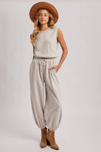 Load image into Gallery viewer, Donovan Drawstring Active Jumpsuit
