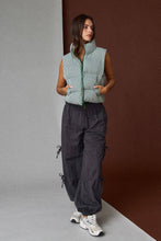 Load image into Gallery viewer, PV19025 - Gingham Puffer Vest: Red / S-M-L (2-2-2)
