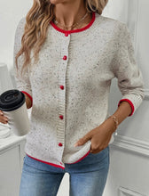 Load image into Gallery viewer, Red Border Sweater
