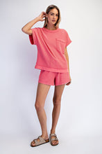 Load image into Gallery viewer, Strawberry Fields Waffle Top
