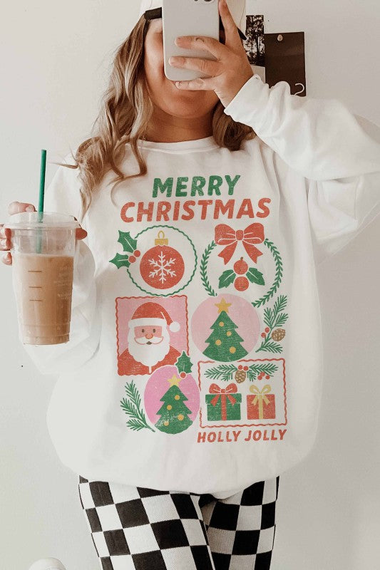 Stamped Retro Sweatshirt