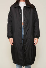 Load image into Gallery viewer, Bree Puffer Bomber Long Jacket
