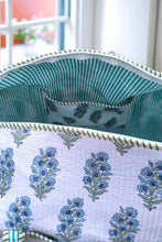 Load image into Gallery viewer, SC - Blue You Away Floral Duffle Bag
