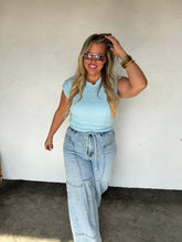 Load image into Gallery viewer, SPRING HARLEY CAP SLEEVE BASIC TOP
