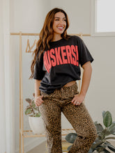 Load image into Gallery viewer, Nebraska Huskers Mono Puff Ink Smoke Tee
