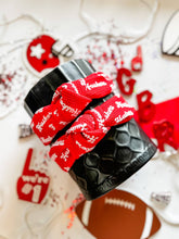 Load image into Gallery viewer, Red Script Structured Headband
