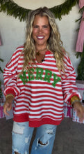 Load image into Gallery viewer, PREORDER- JOLLY &amp; MERRY OVERSIZED PULLOVER
