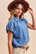 Load image into Gallery viewer, Dally Denim Top
