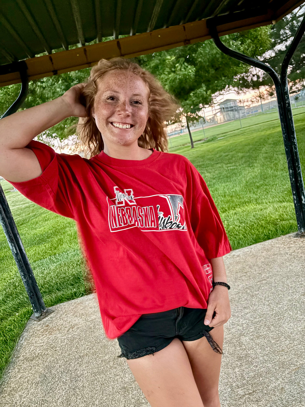 VINTAGE STARTER NEBRASKA TEE (Men’s XXL)