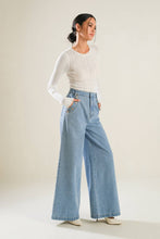 Load image into Gallery viewer, ADVENTURE AWAITS DENIM PANTS
