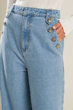 Load image into Gallery viewer, ADVENTURE AWAITS DENIM PANTS
