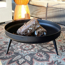 Load image into Gallery viewer, Raised Metal Fire Pit Bowl
