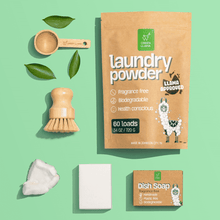 Load image into Gallery viewer, Green Llama Travel Laundry &amp; Soap Bundle
