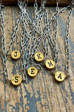 Load image into Gallery viewer, Yours Truly Initial Necklace
