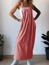 Load image into Gallery viewer, Big Red Overall Dress
